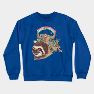 The Sloth Life Crewneck Sweatshirt